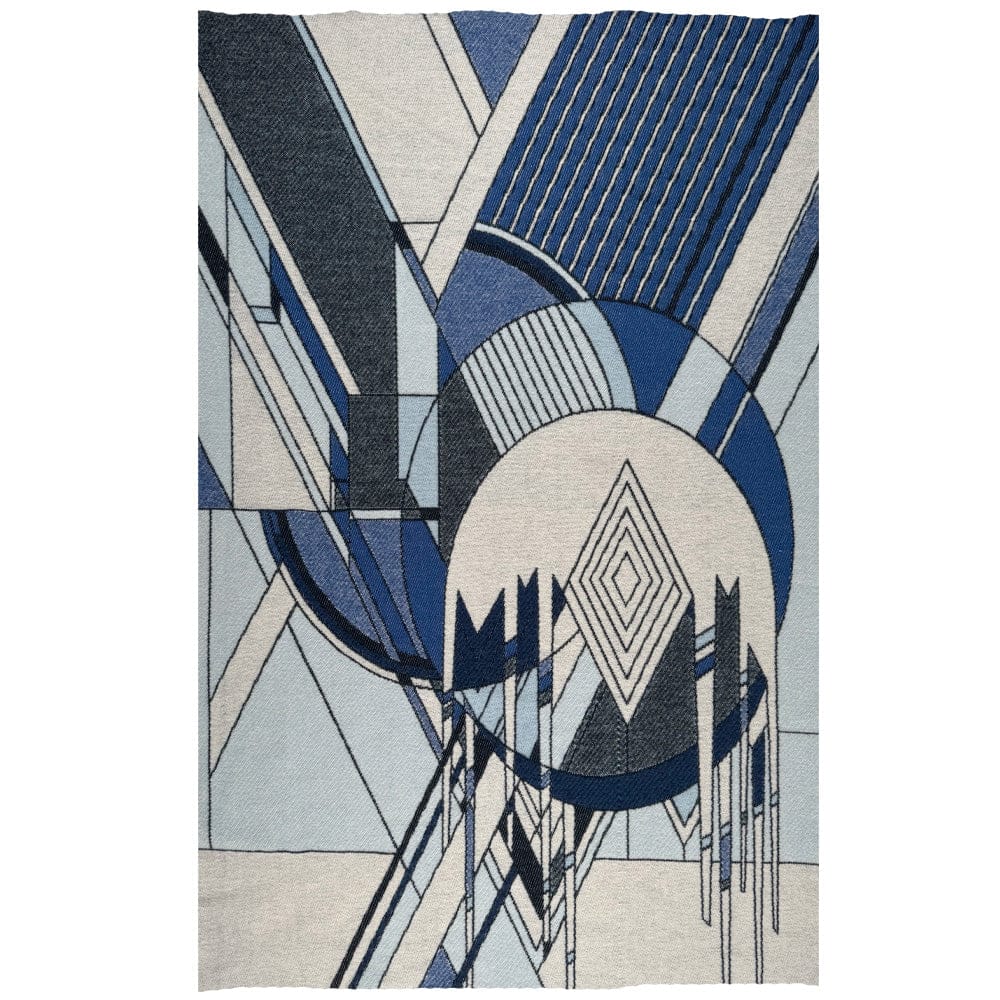 Image of Frank Lloyd Wright Frozen Spheres Wool Throw