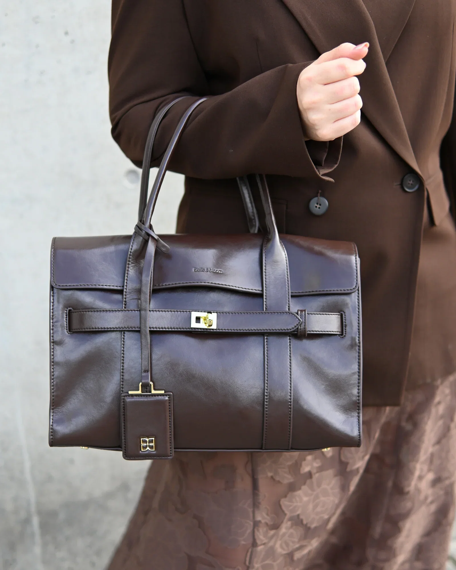 Image of So What Shopper Bag - Chocolate