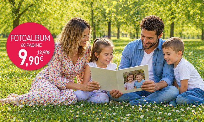 Foto Album a soli €9,90!