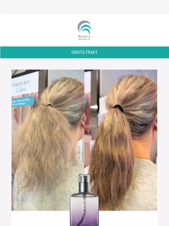 Vårt bestselgende hårserum ✨ Se resultatene