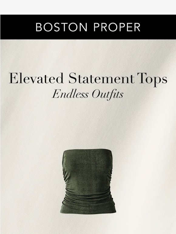 One Top. Endless Compliments.