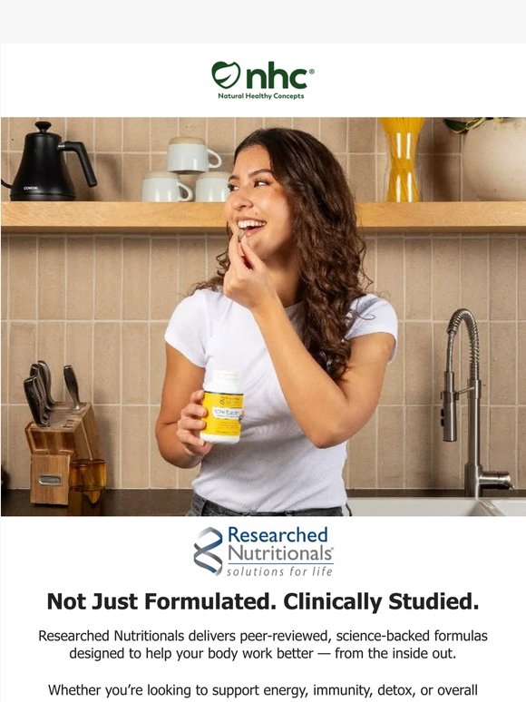 Clinically Studied Wellness Starts Here 🧪