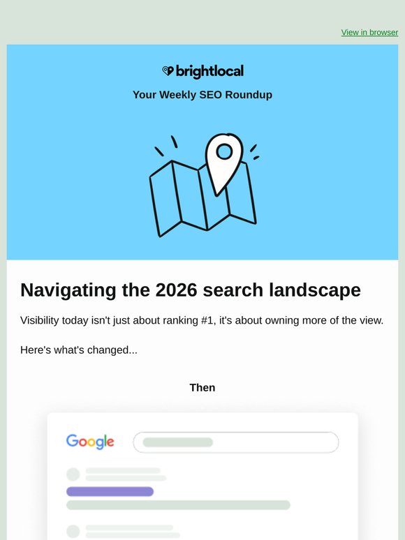 Navigating the 2026 search landscape 🔎