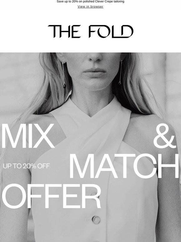 New to the Mix & Match Offer