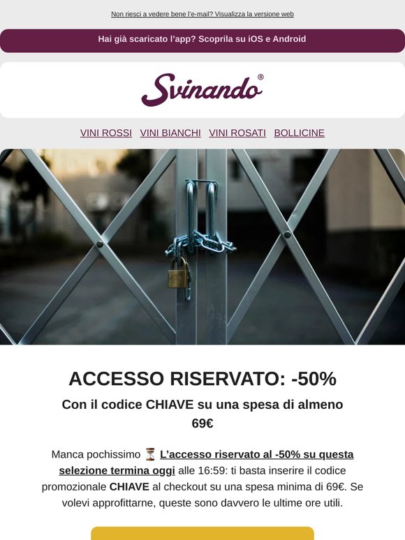 Ultime ore per il -50% su questa selezione ⏰