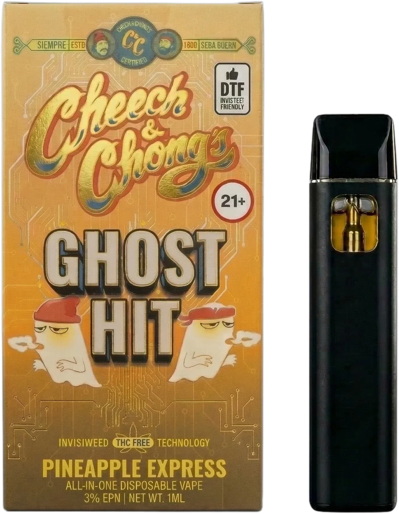 Image of Cheech and Chong's Ghost Hit Vapes