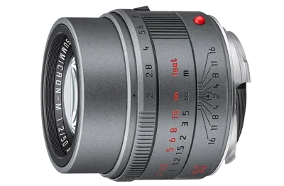 Leica APO-SUMMICRON-M 50mm f2 ASPH Lens - Metal Grey