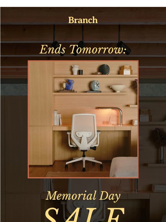 Memorial Day Savings End Tomorrow