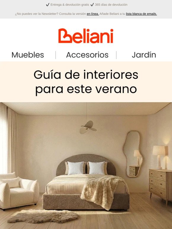 4 tendencias de interior para este verano 🌞