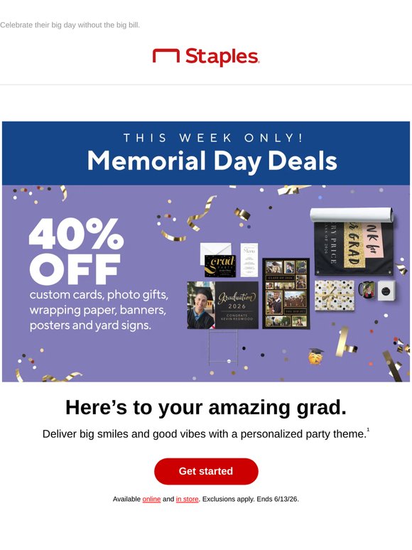 40% off print perfect for ✅ Grads ✅ Dads ✅ Everyone