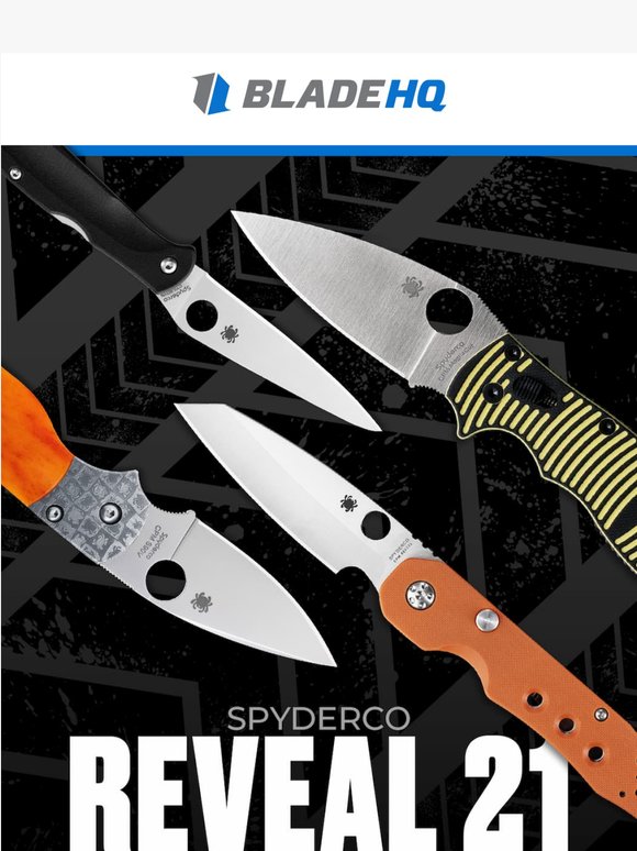 Celebrate Spyderco's 50th birthday with Reveal 21!