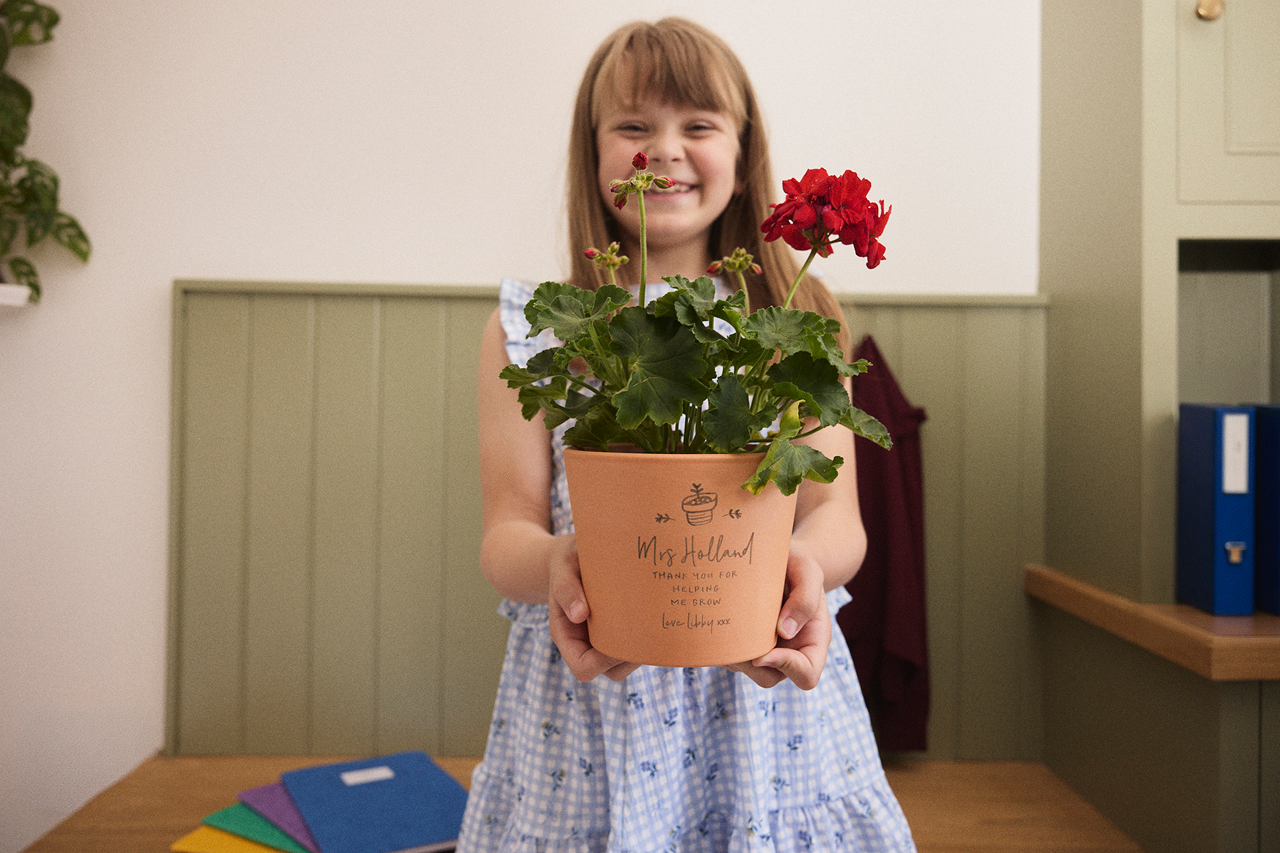 Terracotta Personalised Plant Pot