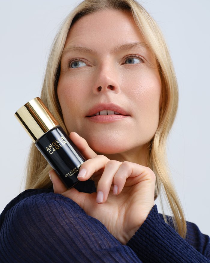 Angela Caglia with Cell Forté Serum