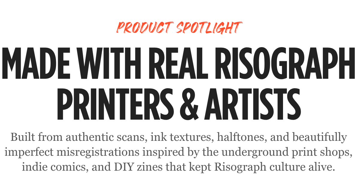 Product Spotlight: Made with Real Risograph Printers and Artists