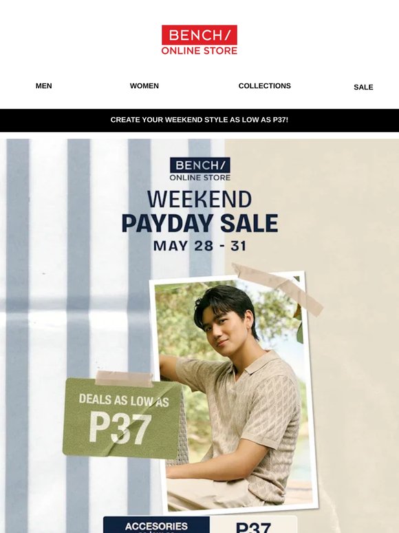 Get ready for our month-end payday sale!