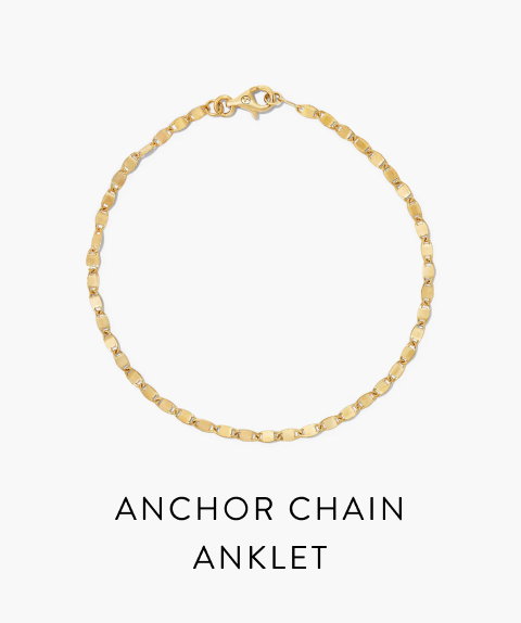 Anchor Chain Anklet.