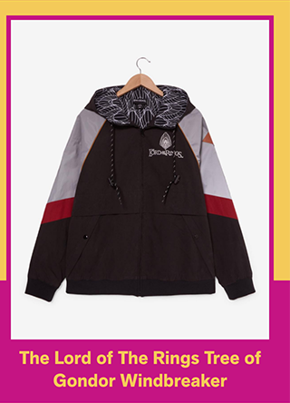 The Lord of The Rings Tree of Gondor Windbreaker