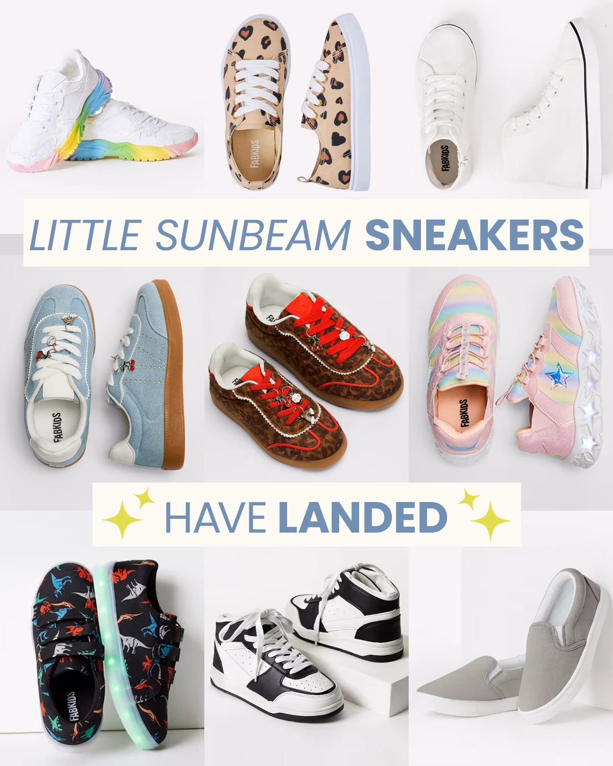Little Sunbeam Sneakers Have Landed