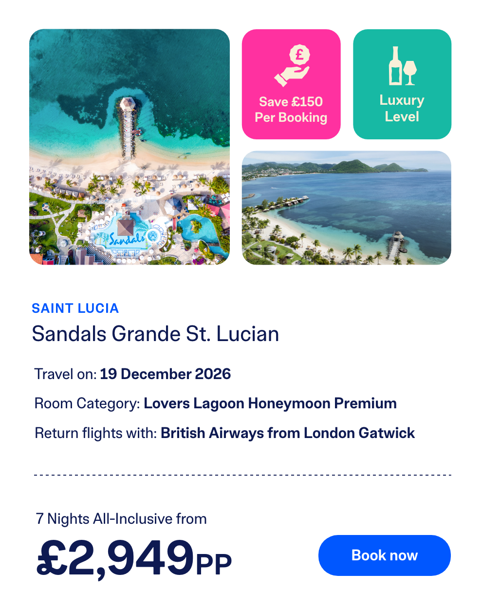 Sandals Grande St. Lucia | Book Now