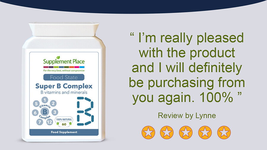 Customer testimonial about Super B Complex