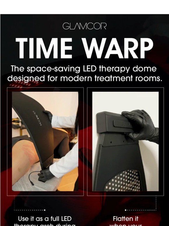 No Room For Another LED Therapy Device? Meet TIME WARP 👀
