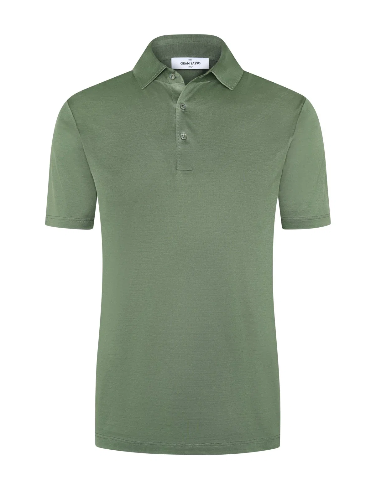Soft polo shirt made of mercerized cotton