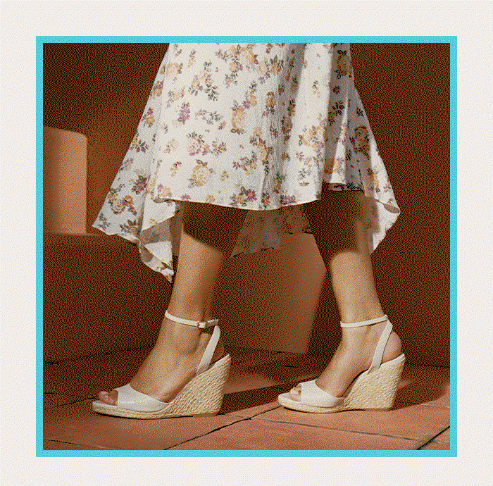 Wedge sandals
