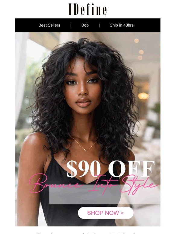 🎉 Congrats, Grad! Your $90 Off Hair Deal is Inside
