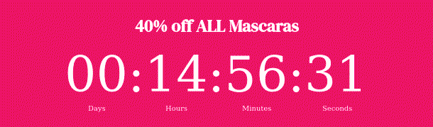 Flash Sale | 40% off Mascaras | Code: LASHLOVE