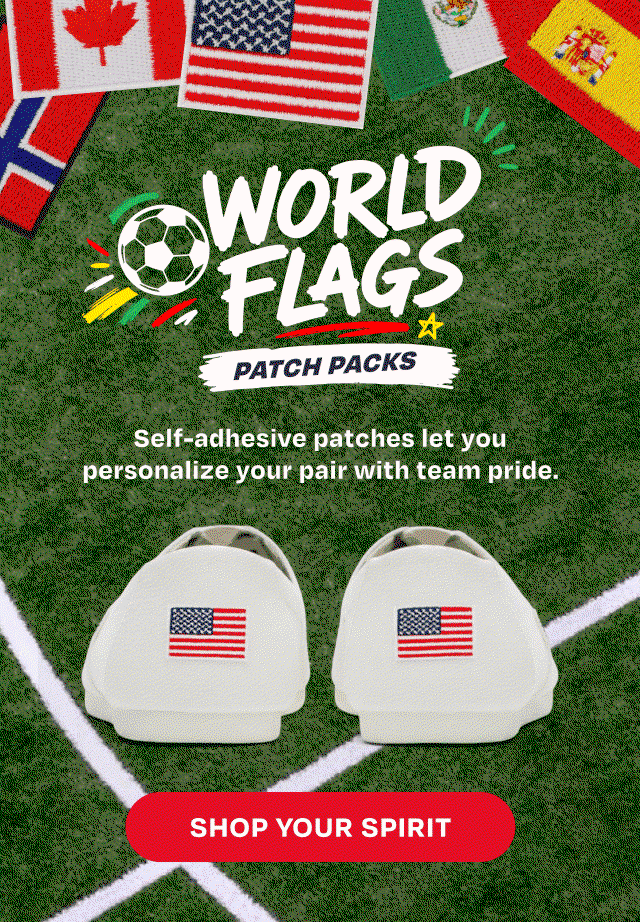 World Flags Patch Packs