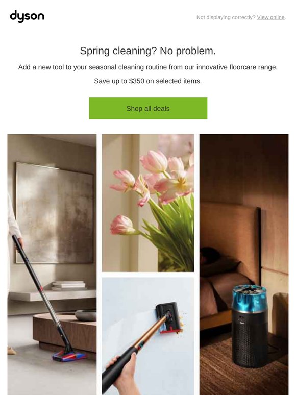 Spring cleaning? No problem.
