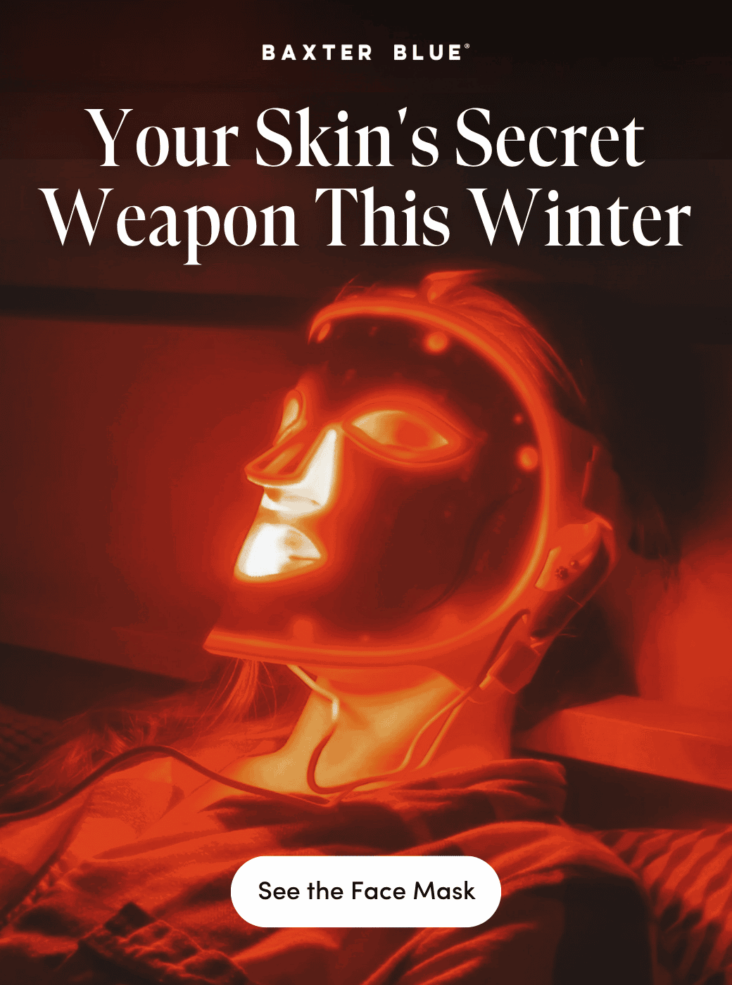 Red Light face mask