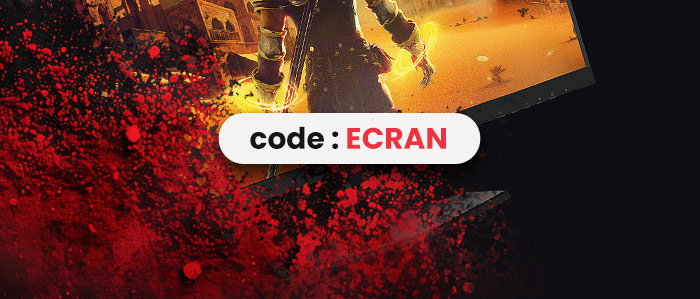 -10% sur les écrans PC avec le code ECRAN !