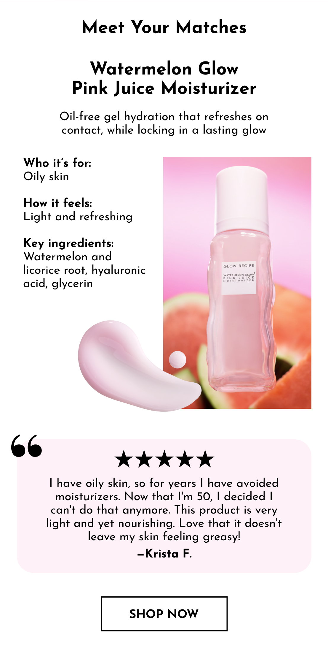 Find Your Perfect Moisturizer Match