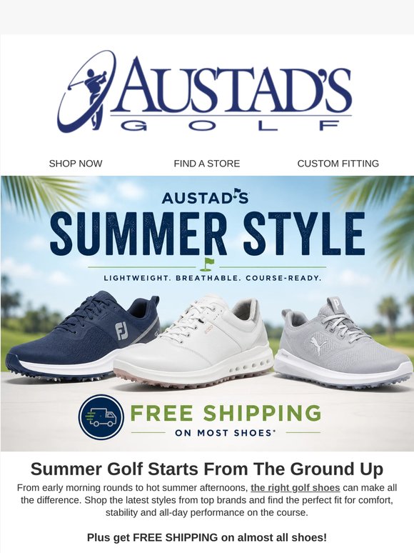 👟Your Summer Golf Shoe Upgrade Starts Here
