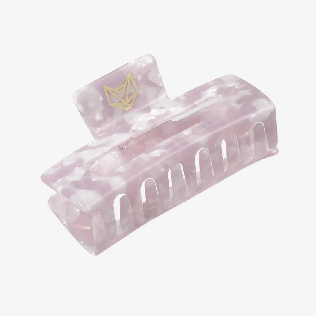 Image of Vienna Claw Clip - Rose Quartz