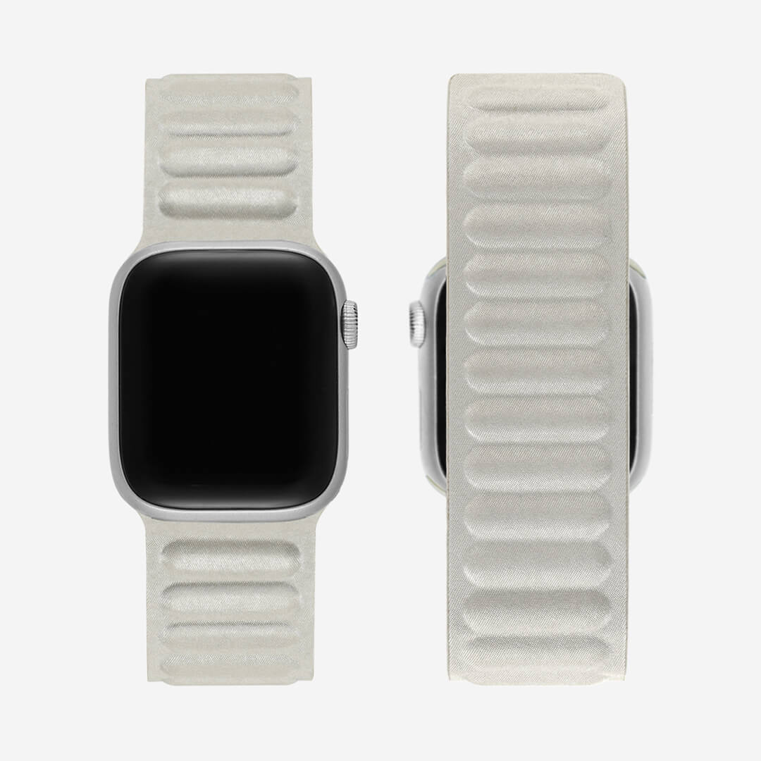 Image of Mumbai Magnetic Link Apple Watch Band - Starlight