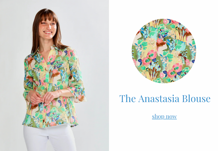 the anastasia blouse