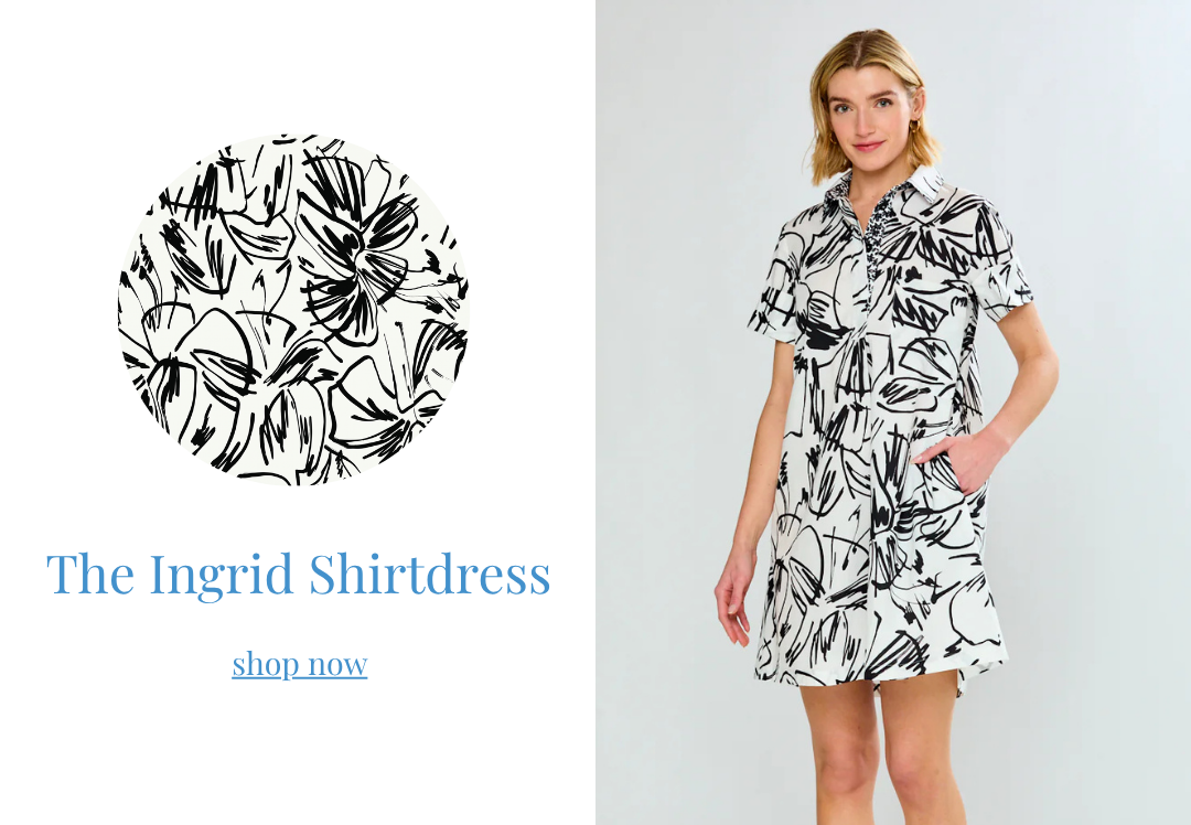 The Ingrid Shirtdress