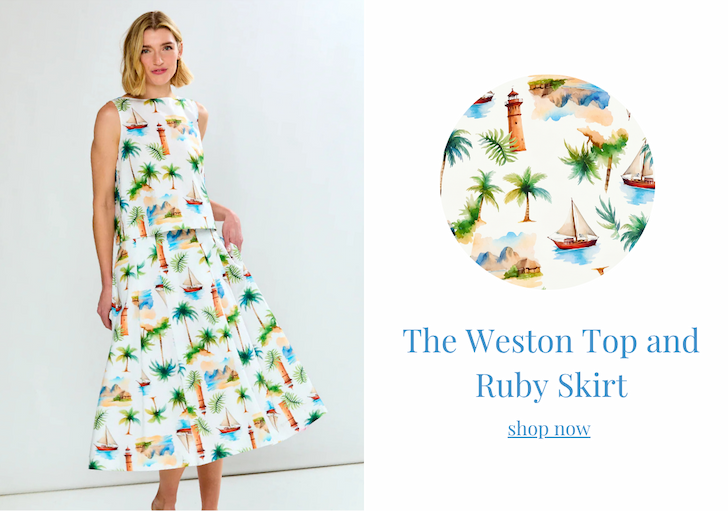 the weston top and ruby skirt