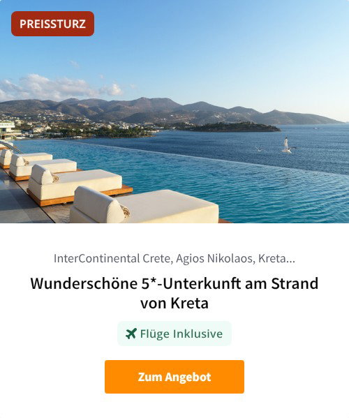Wunderschöne 5*-Unterkunft am Strand von Kreta