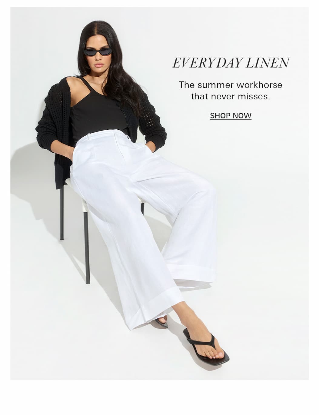 everyday linen. shop our linen collection.
