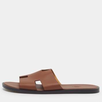 Izmir Size 45.5 Brown Leather 