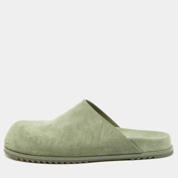 Granola Size 42 Green Suede Fl