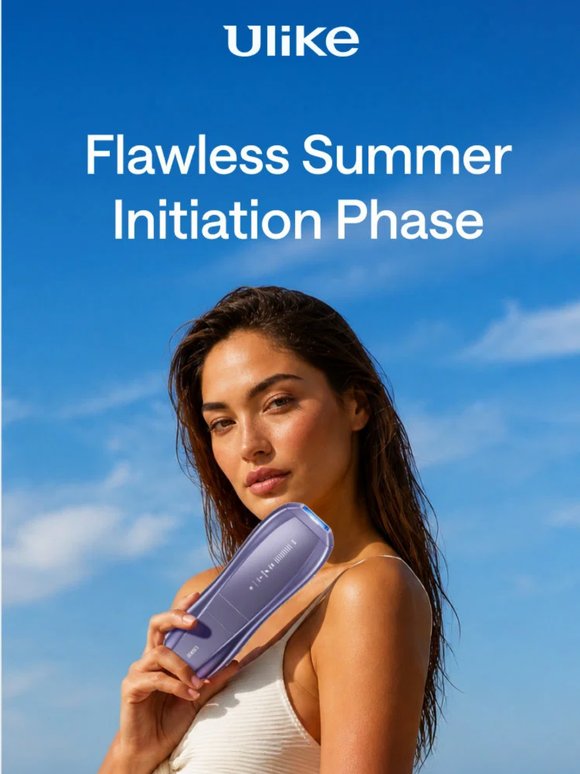 ⏳ Reverse-engineer your summer skin. Start the timeline today