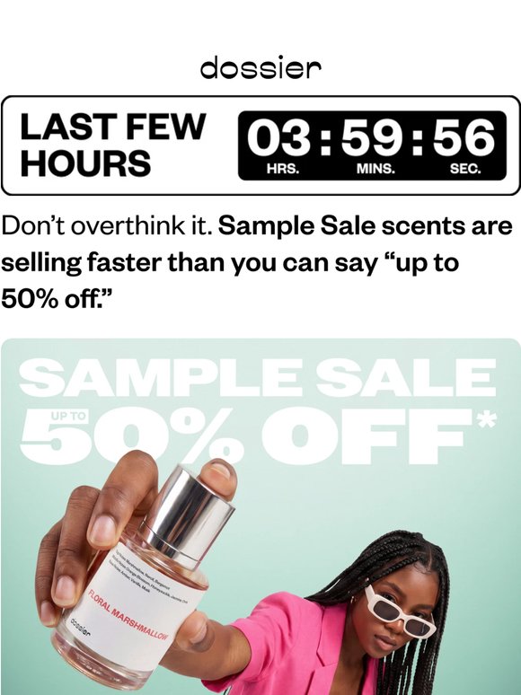 SAMPLE SALE: Final Hours ⌛
