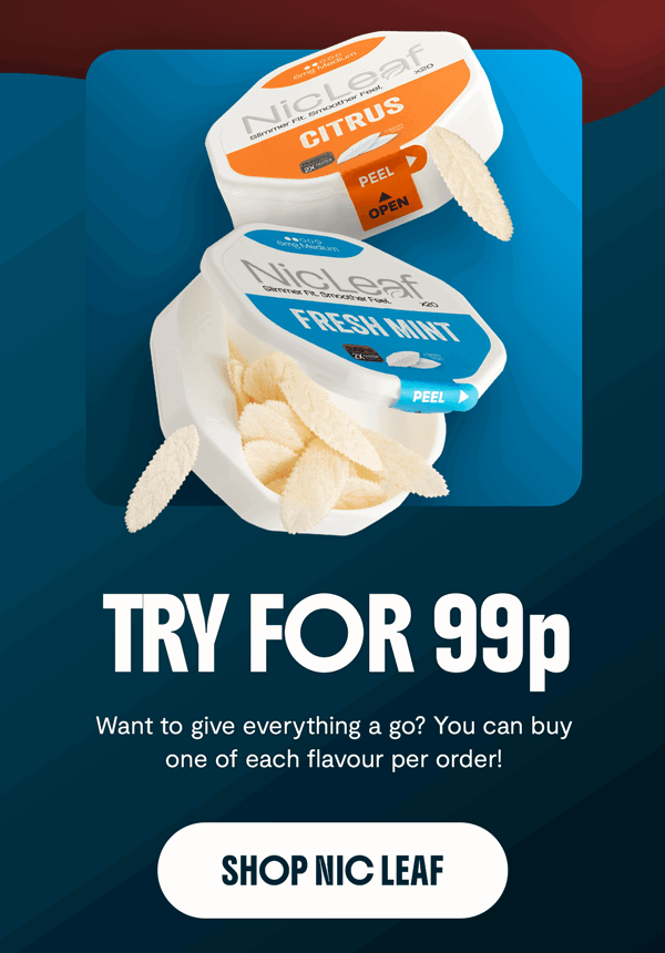 Try NicLeaf for 99p 
