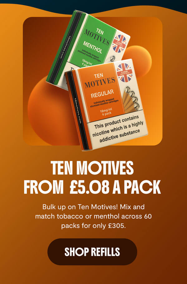 Ten Motives from £5.08 a pack!
