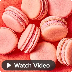 Macarons with Raspberry Buttercream