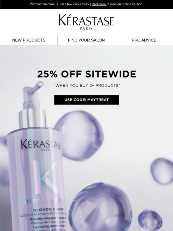 25% OFF is still live...